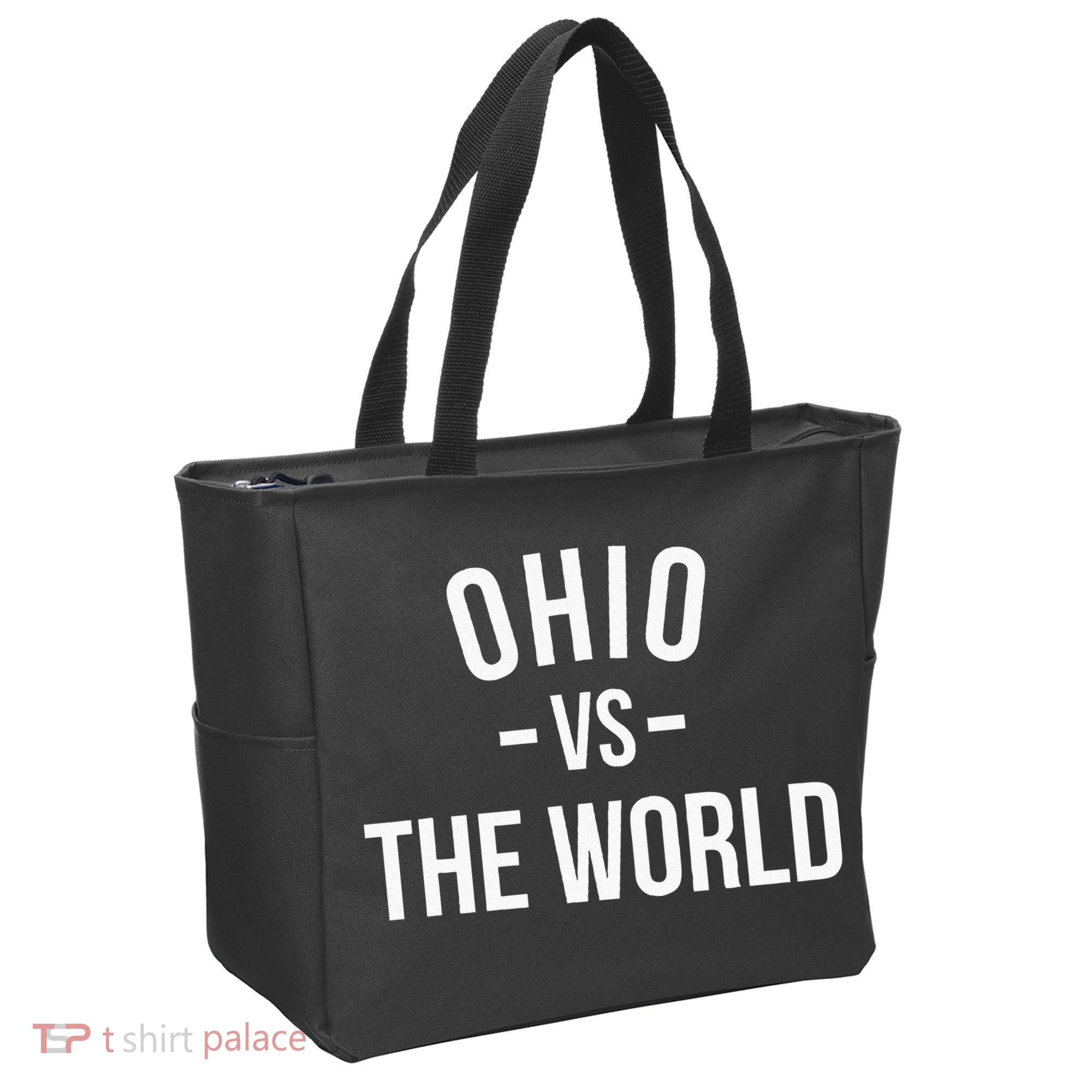 Ohio Is Taking Over The World Meme Ohio Vs The World Tote Bag