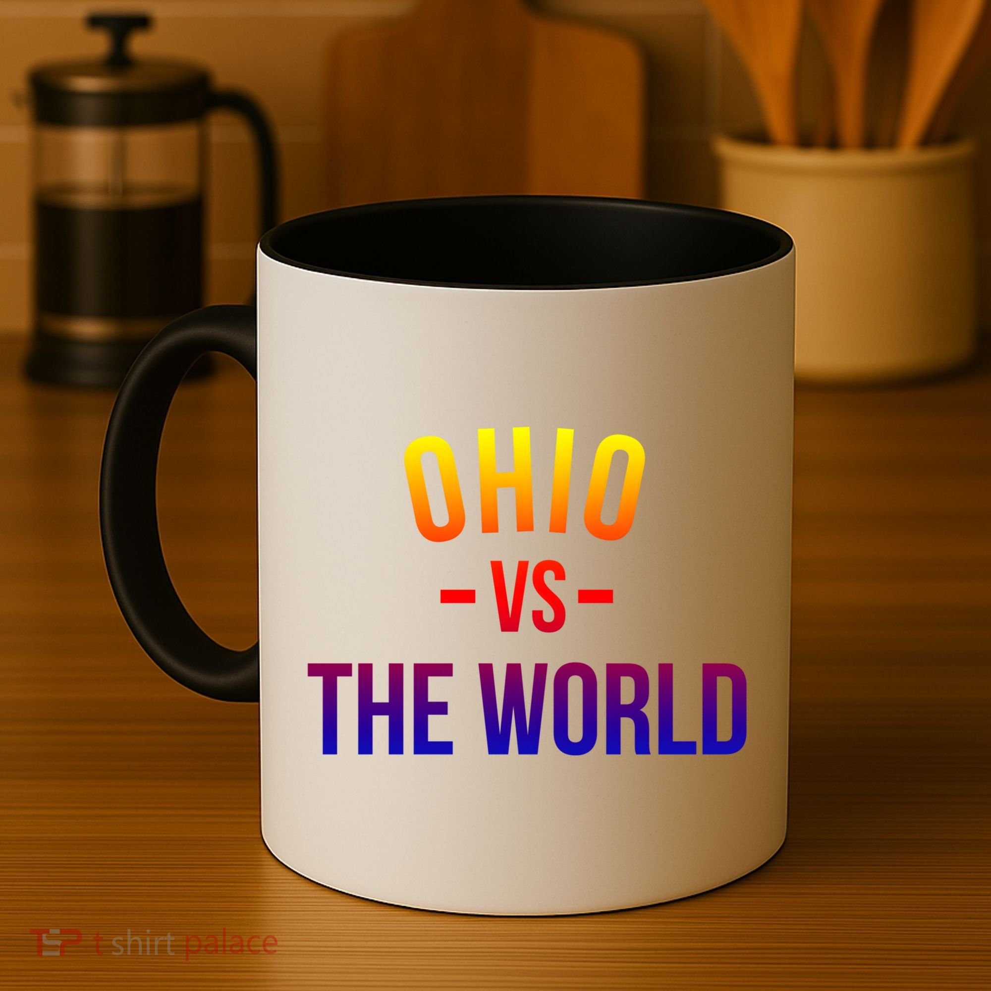 Ohio Is Taking Over The World Meme Cool Gift Ohio Vs The World Gift Coffee Mug