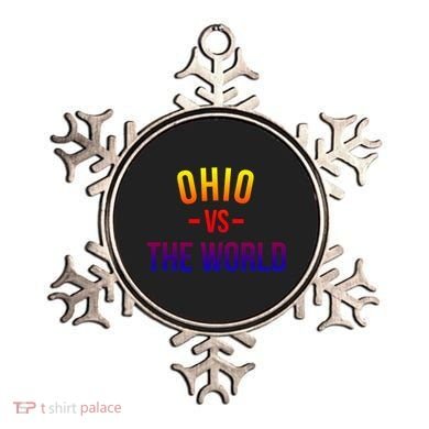 Ohio Is Taking Over The World Meme Cool Gift Ohio Vs The World Gift Ornament