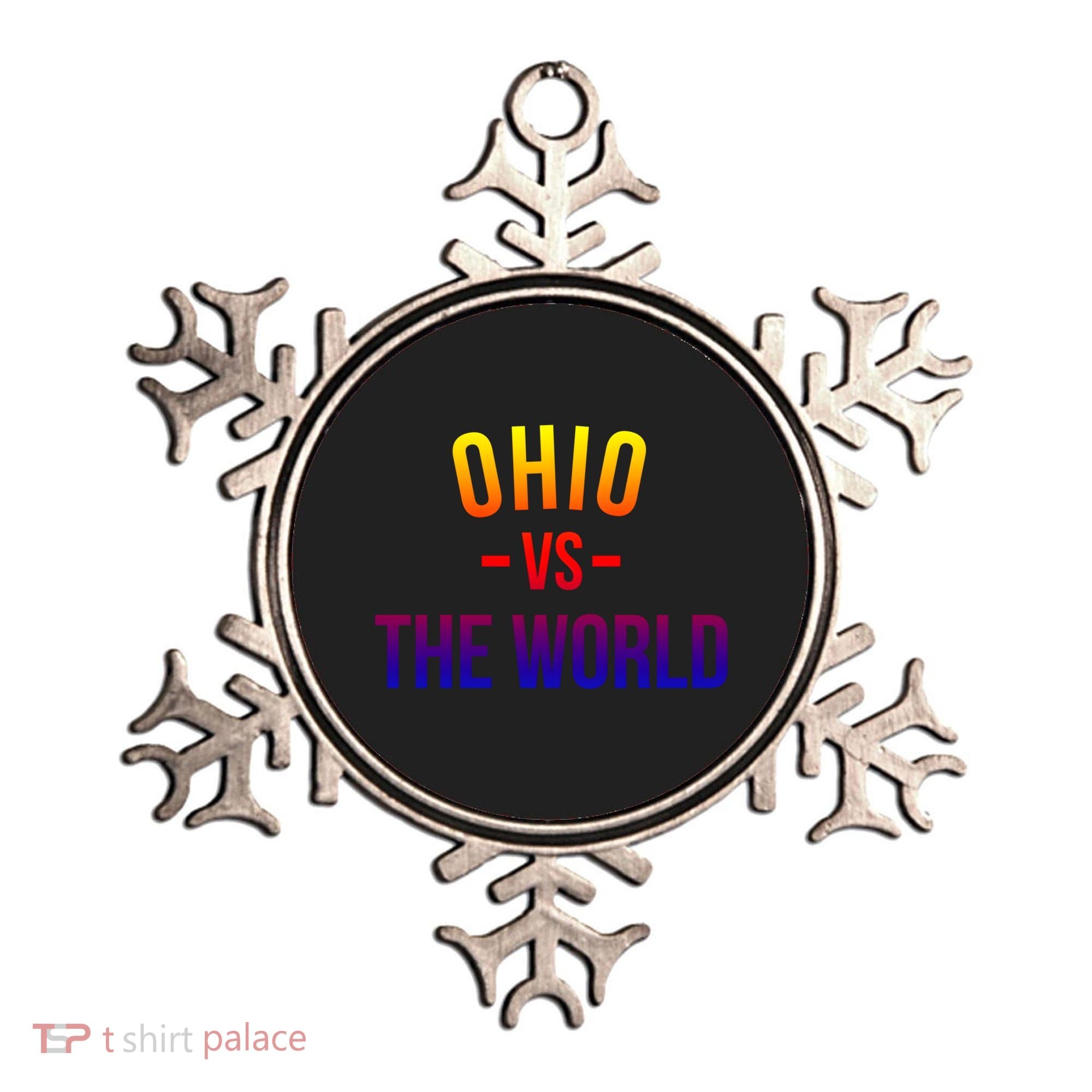 Ohio Is Taking Over The World Meme Cool Gift Ohio Vs The World Gift Ornament