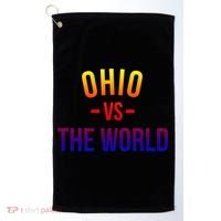 Ohio Is Taking Over The World Meme Cool Gift Ohio Vs The World Gift Golf Towel thumb 0