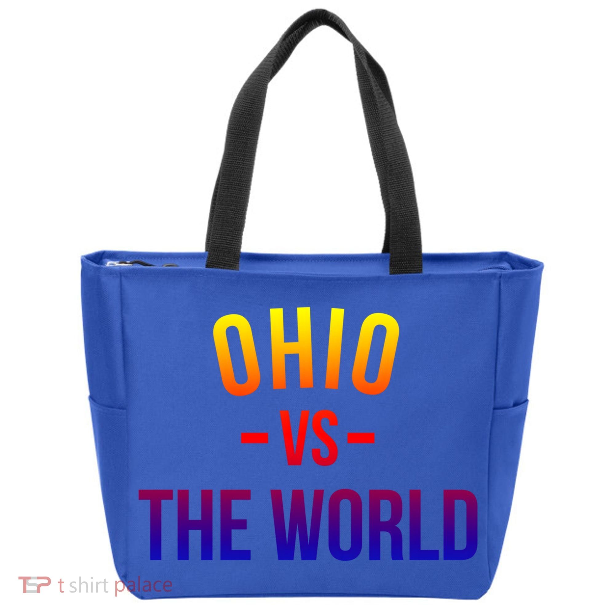 Ohio Is Taking Over The World Meme Cool Gift Ohio Vs The World Gift Tote Bag