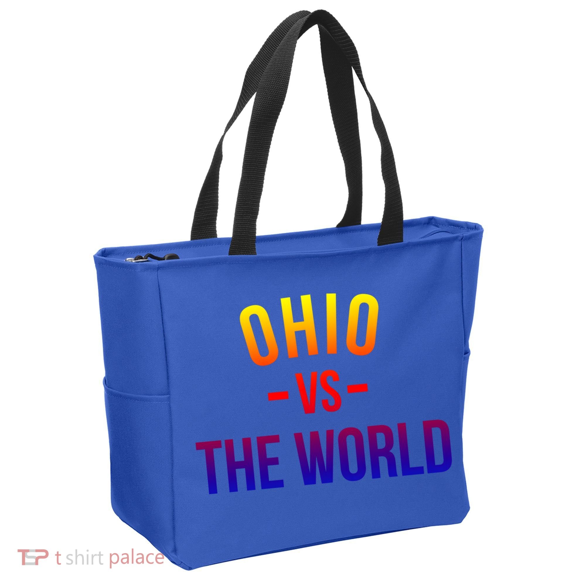 Ohio Is Taking Over The World Meme Cool Gift Ohio Vs The World Gift Tote Bag
