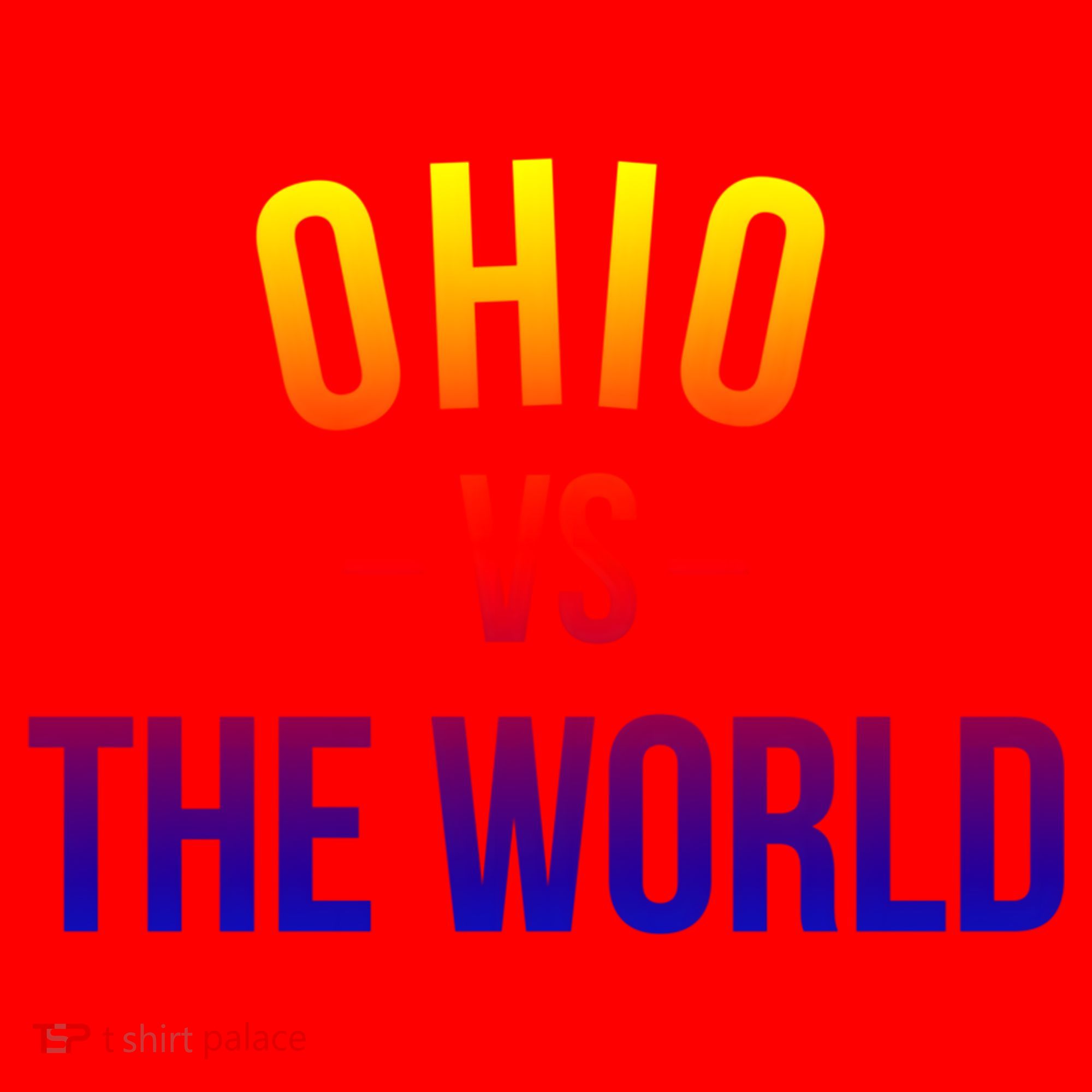 Ohio Is Taking Over The World Meme Cool Gift Ohio Vs The World Gift Santa Hat