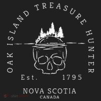 Oak Island Treasure Hunter Skull Gift Beanie thumb 2