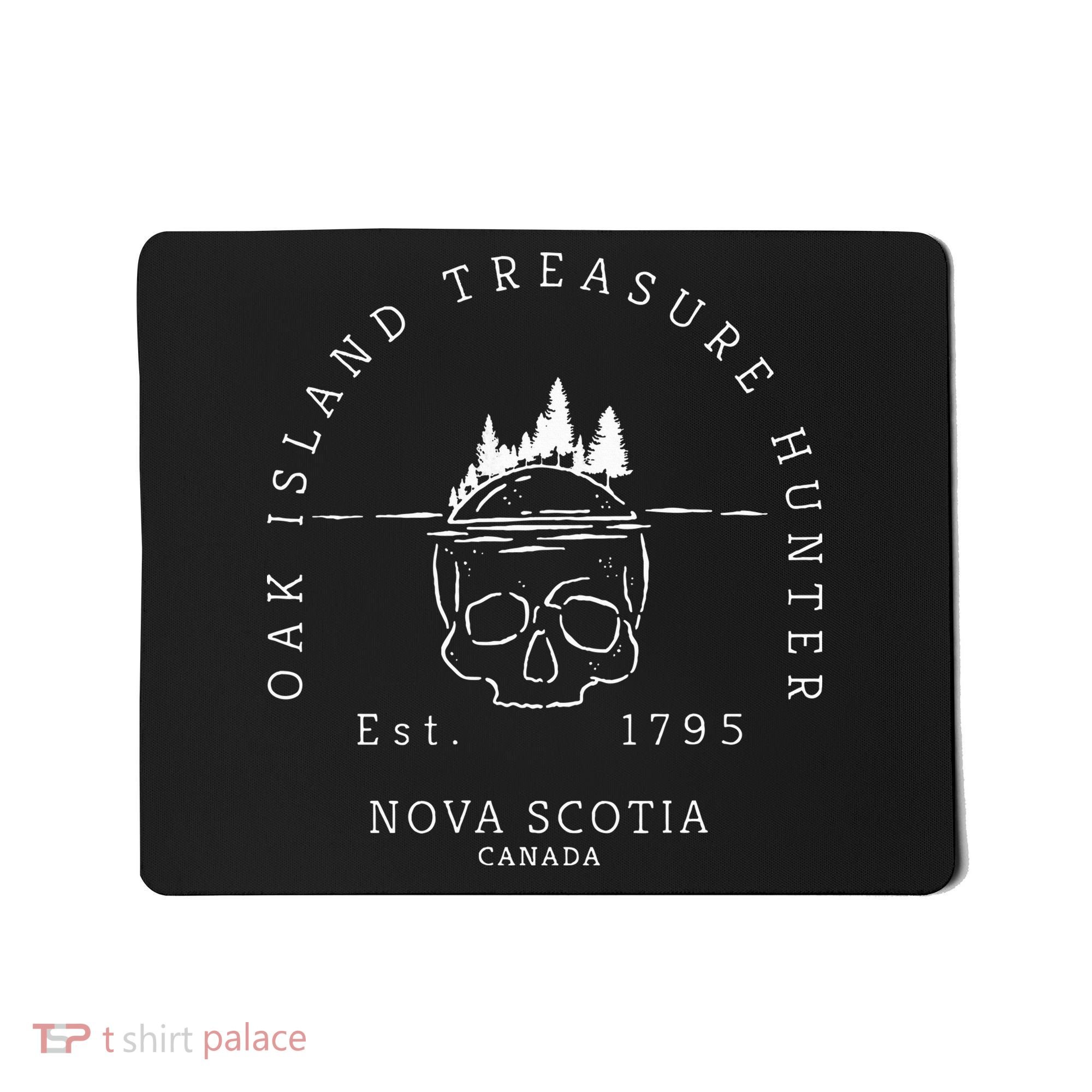 Oak Island Treasure Hunter Skull Gift Mousepad