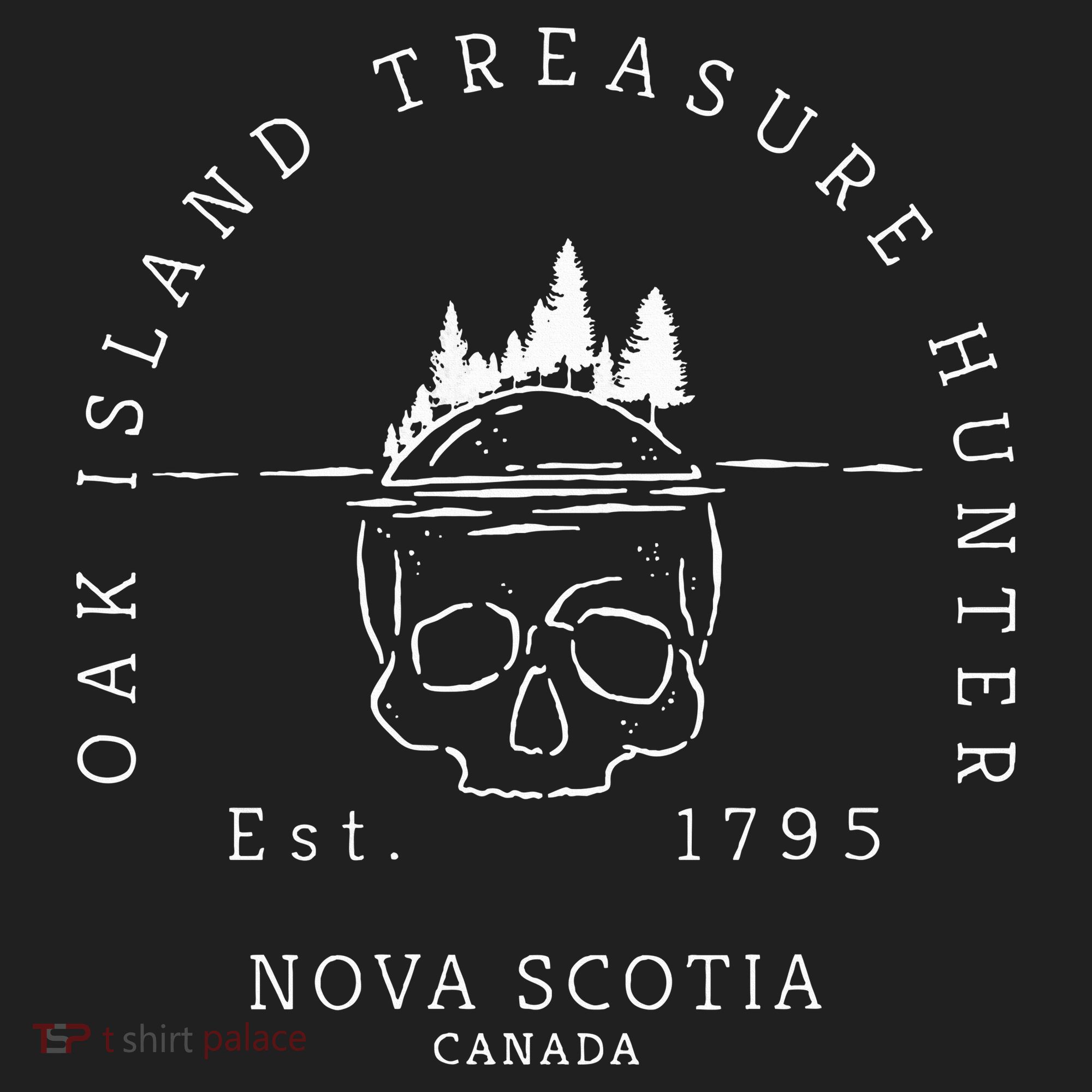 Oak Island Treasure Hunter Skull Gift Hat