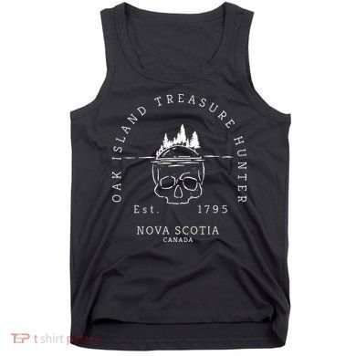 Oak Island Treasure Hunter Skull Gift Tank Top