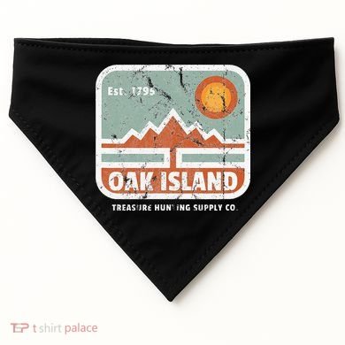 Oak Island Treasure Hunting Supply USA-Made Doggie Bandana