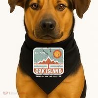 Oak Island Treasure Hunting Supply USA-Made Doggie Bandana thumb 1