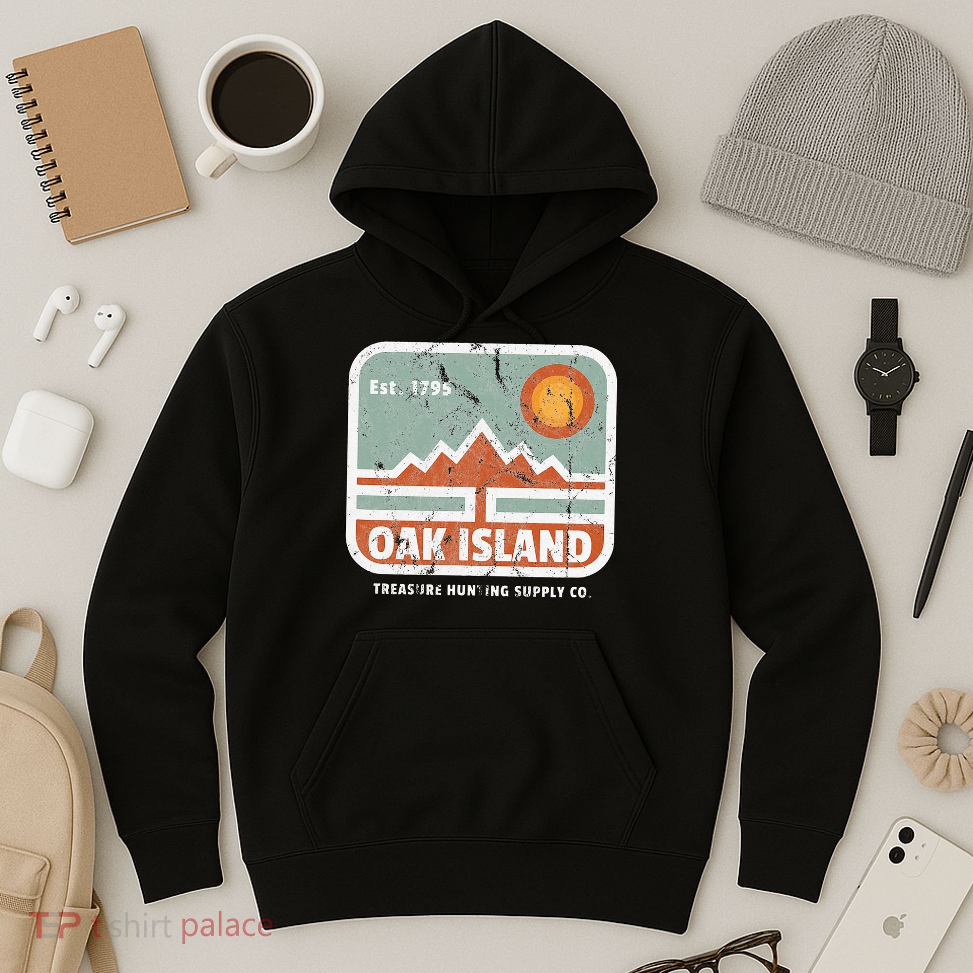 Oak Island Treasure Hunting Supply Hoodie