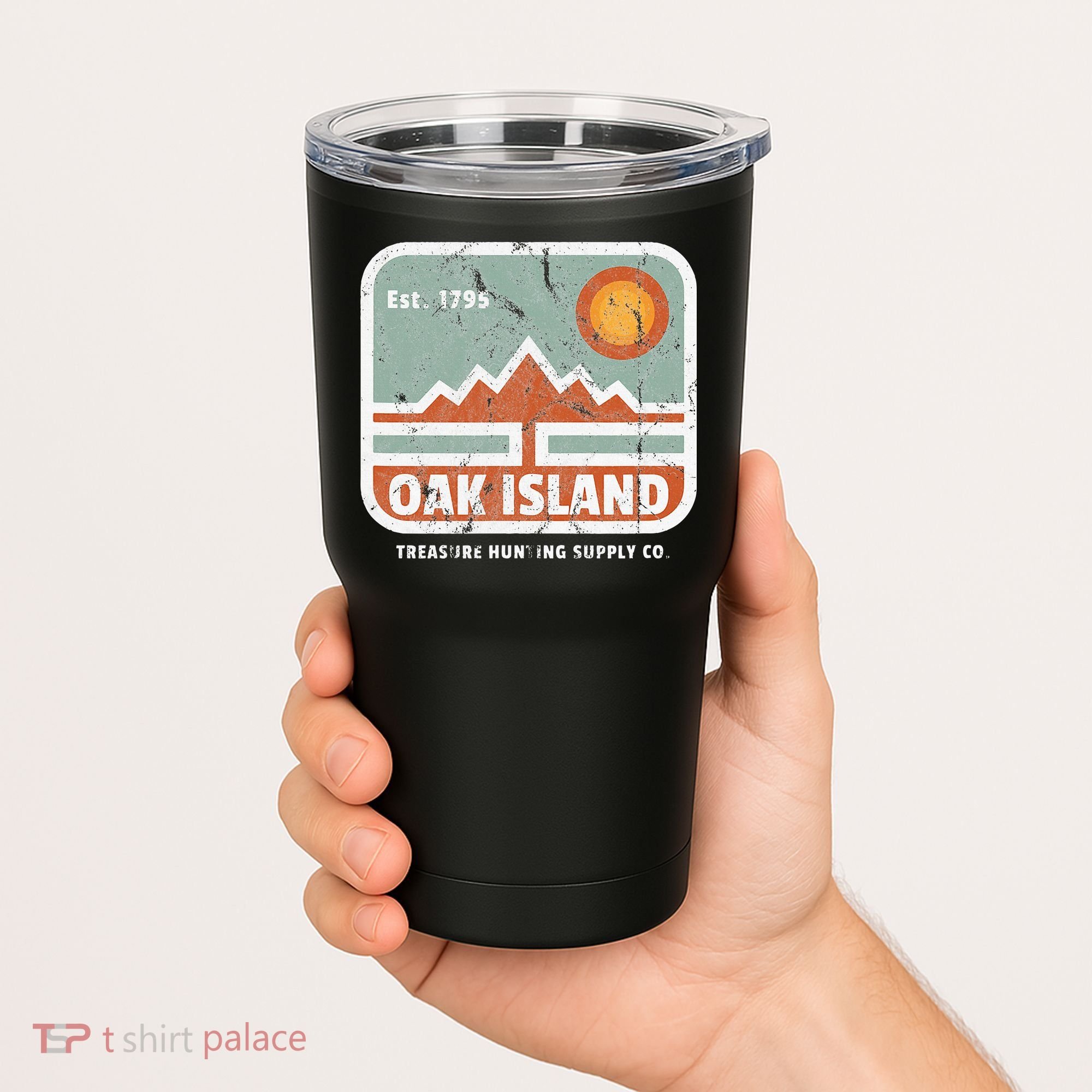 Oak Island Treasure Hunting Supply Tumbler