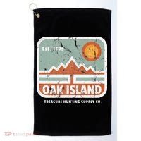 Oak Island Treasure Hunting Supply Golf Towel thumb 0