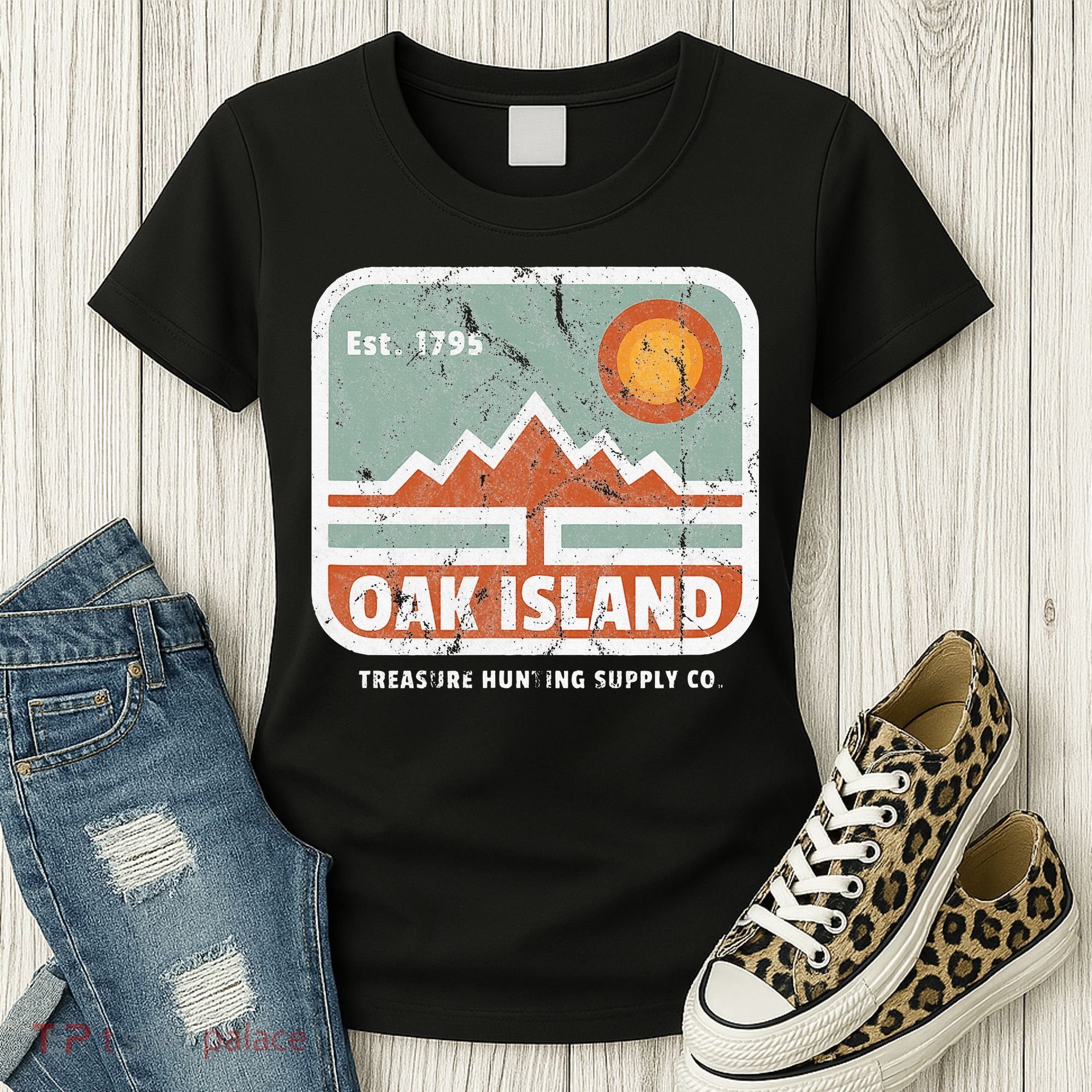 Oak Island Treasure Hunting Supply Women's T-Shirt