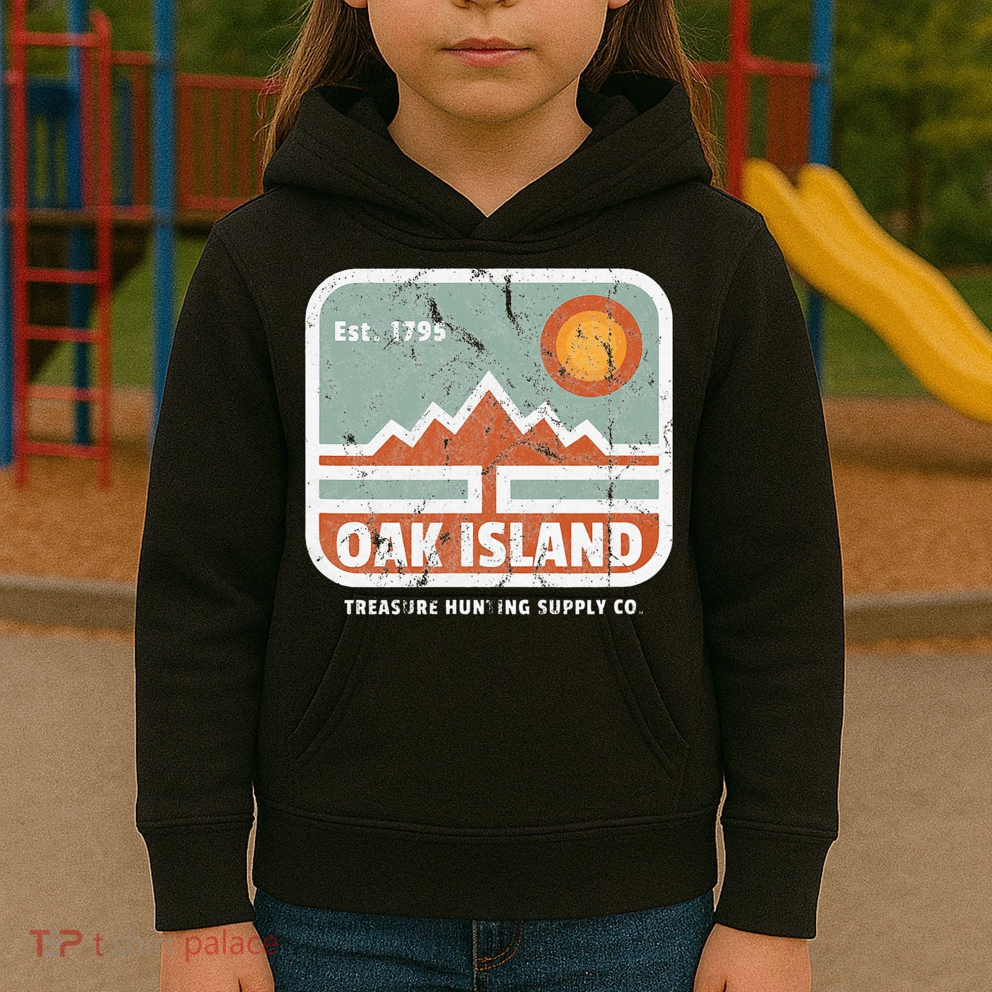Oak Island Treasure Hunting Supply Kids Hoodie
