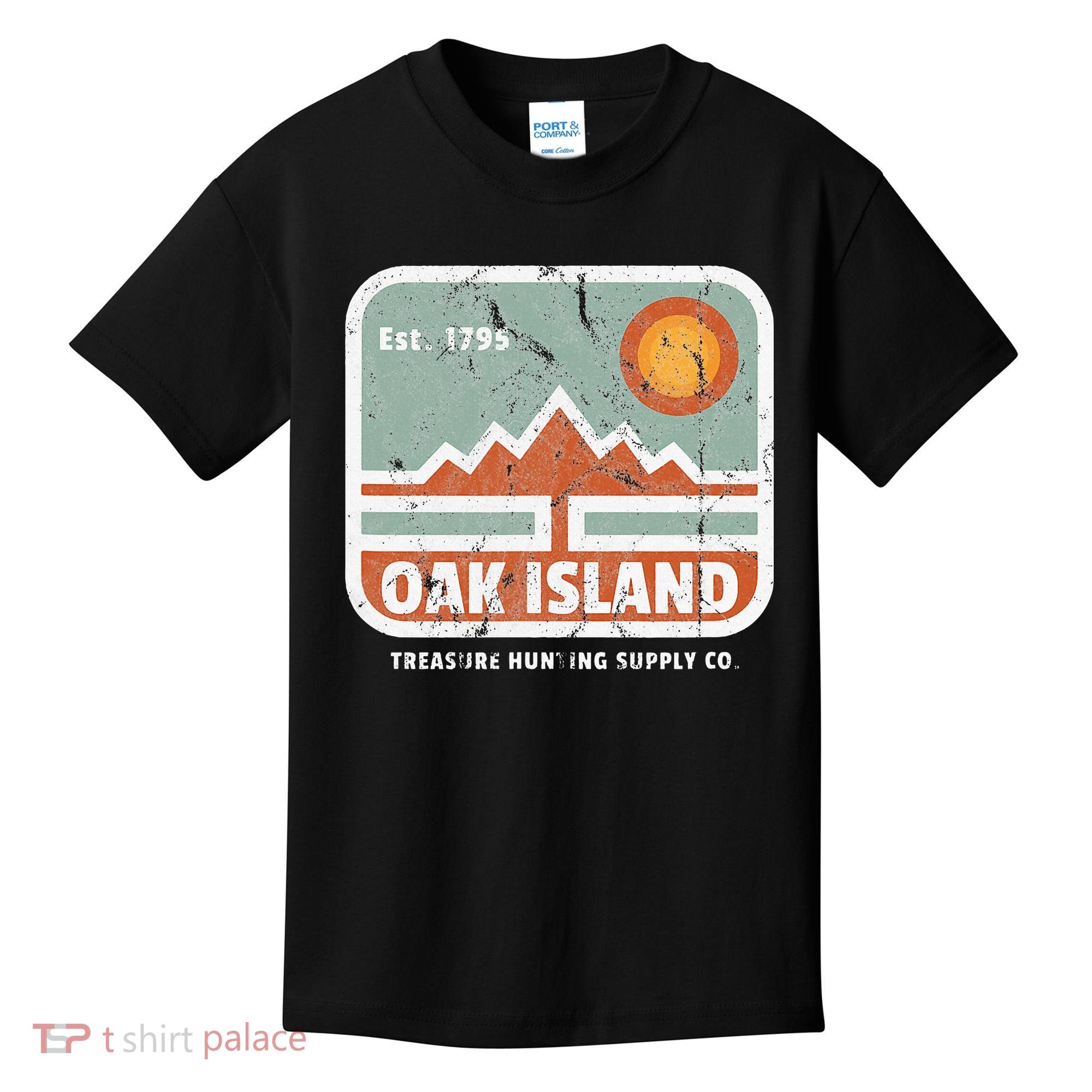 Oak Island Treasure Hunting Supply Kids T-Shirt