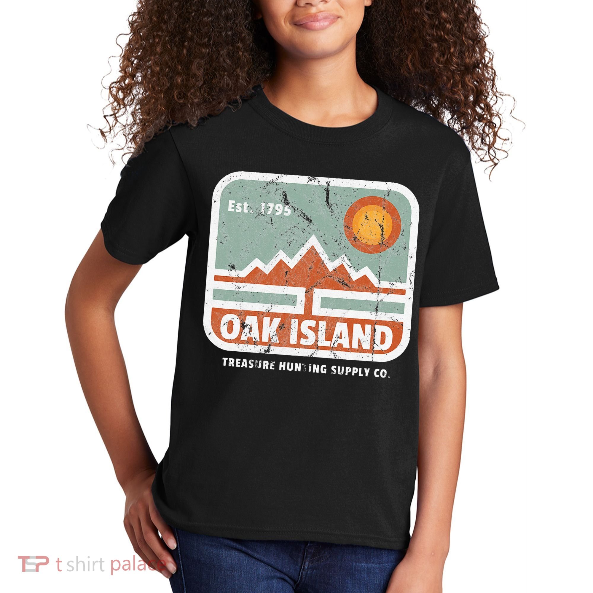 Oak Island Treasure Hunting Supply Kids T-Shirt