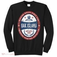 Oak Island Treasure Hunting Retro Templar Knight Treasure Gi Sweatshirt thumb 0