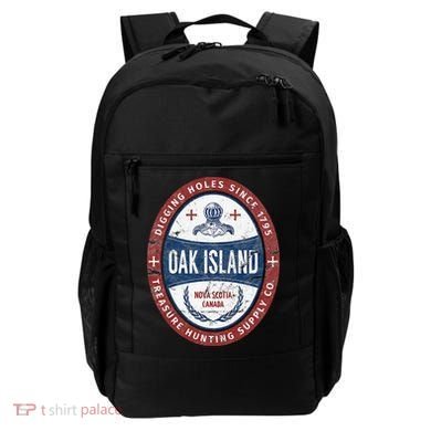 Oak Island Treasure Hunting Retro Templar Knight Treasure Gi Backpack