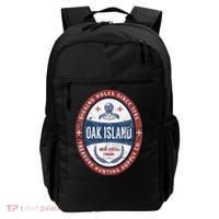 Oak Island Treasure Hunting Retro Templar Knight Treasure Gi Backpack thumb 0