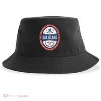 Oak Island Treasure Hunting Retro Templar Knight Treasure Gi Sustainable Bucket Hat thumb 0