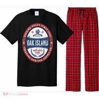 Oak Island Treasure Hunting Retro Templar Knight Treasure Gi Pajama Set thumb 0