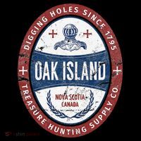 Oak Island Treasure Hunting Retro Templar Knight Treasure Gi Ornament thumb 1