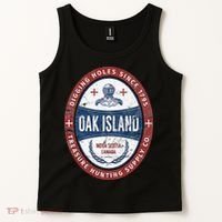 Oak Island Treasure Hunting Retro Templar Knight Treasure Gi Tank Top thumb 2