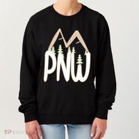 Oregon Idaho Washington Pacific Northwest Pnw Gift Women's Sweatshirt thumb 0
