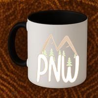 Oregon Idaho Washington Pacific Northwest Pnw Gift Coffee Mug thumb 2