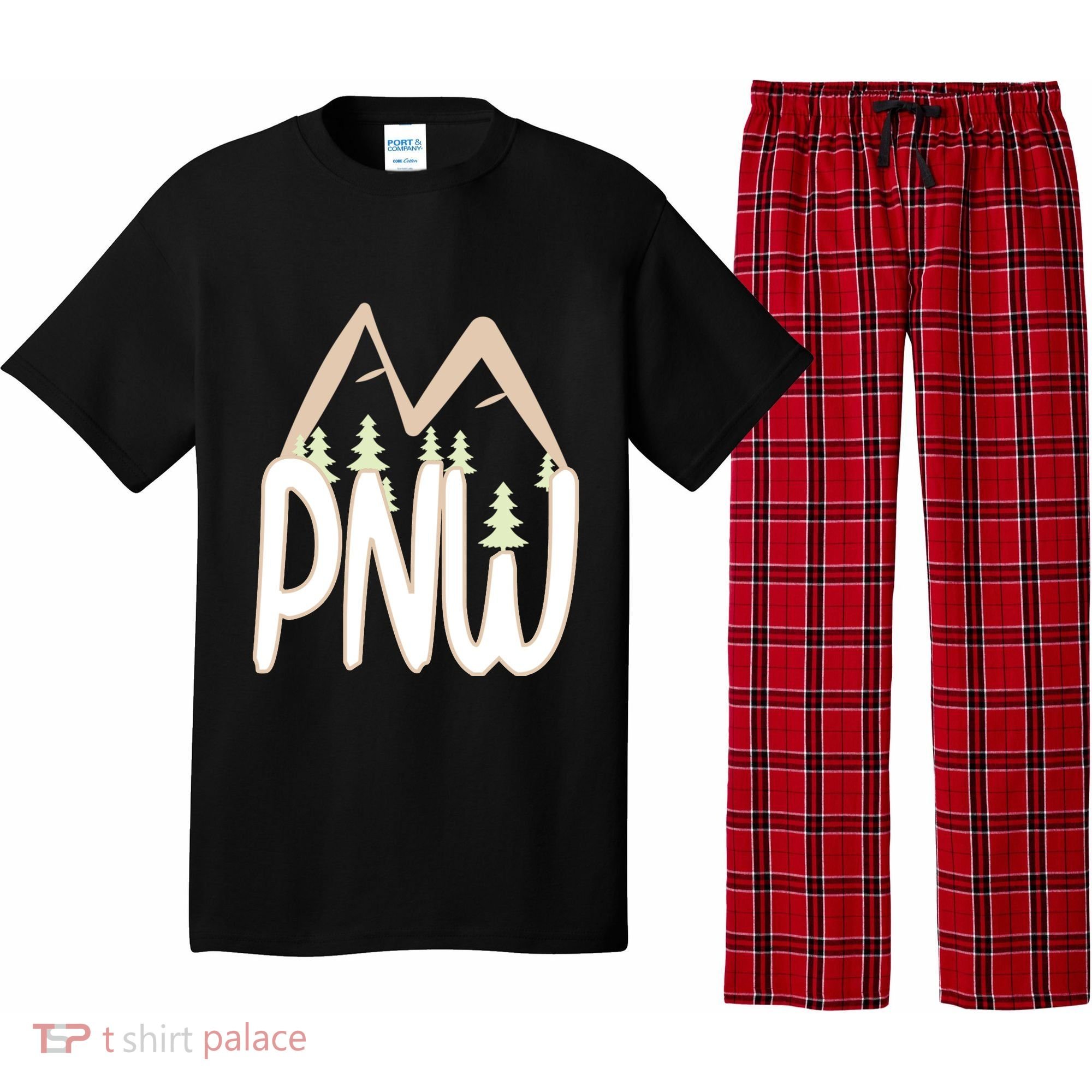 Oregon Idaho Washington Pacific Northwest Pnw Gift Pajama Set