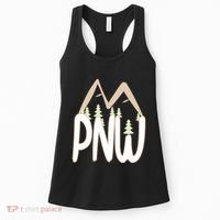Oregon Idaho Washington Pacific Northwest Pnw Gift Women's Tank Top thumb 0