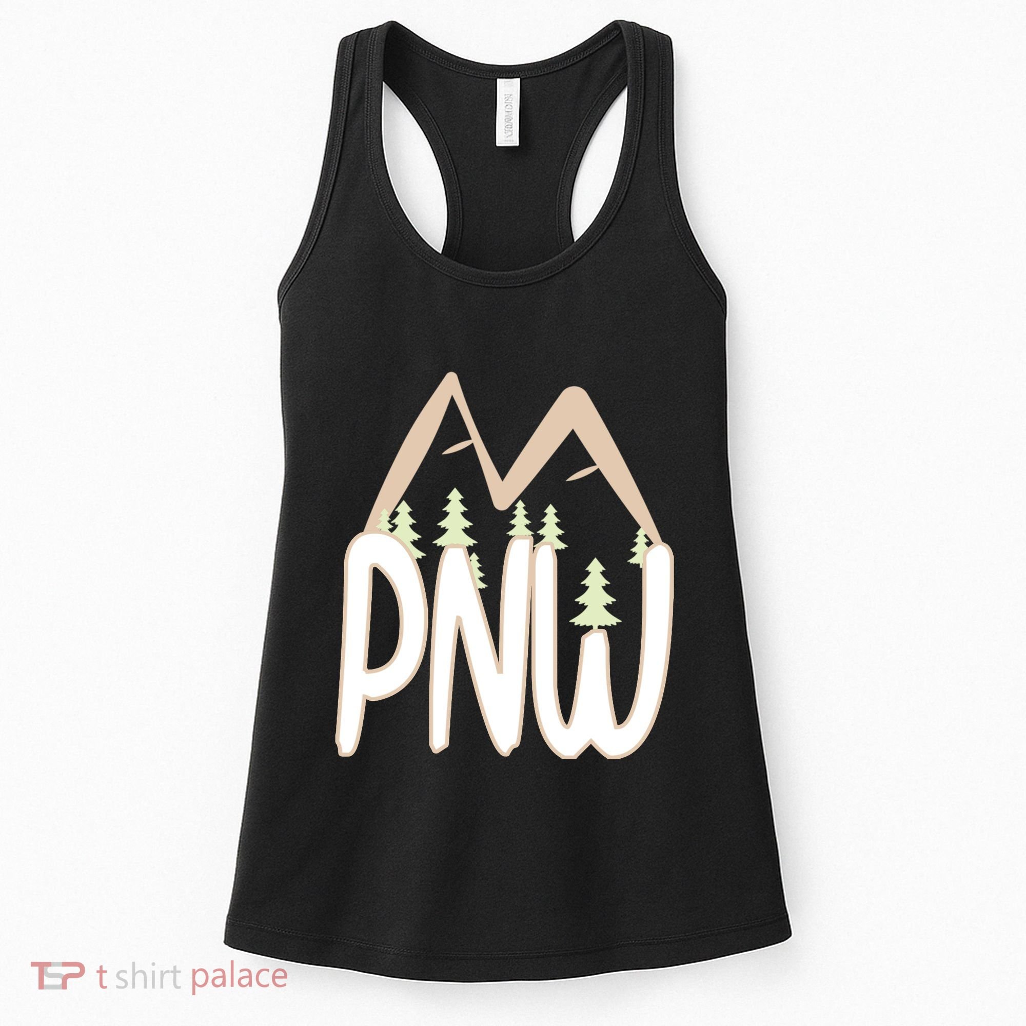 Oregon Idaho Washington Pacific Northwest Pnw Gift Women's Tank Top