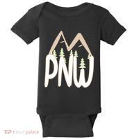 Oregon Idaho Washington Pacific Northwest Pnw Gift Baby Bodysuit thumb 0