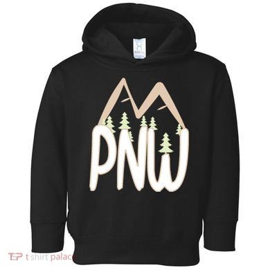 Oregon Idaho Washington Pacific Northwest Pnw Gift Toddler Hoodie