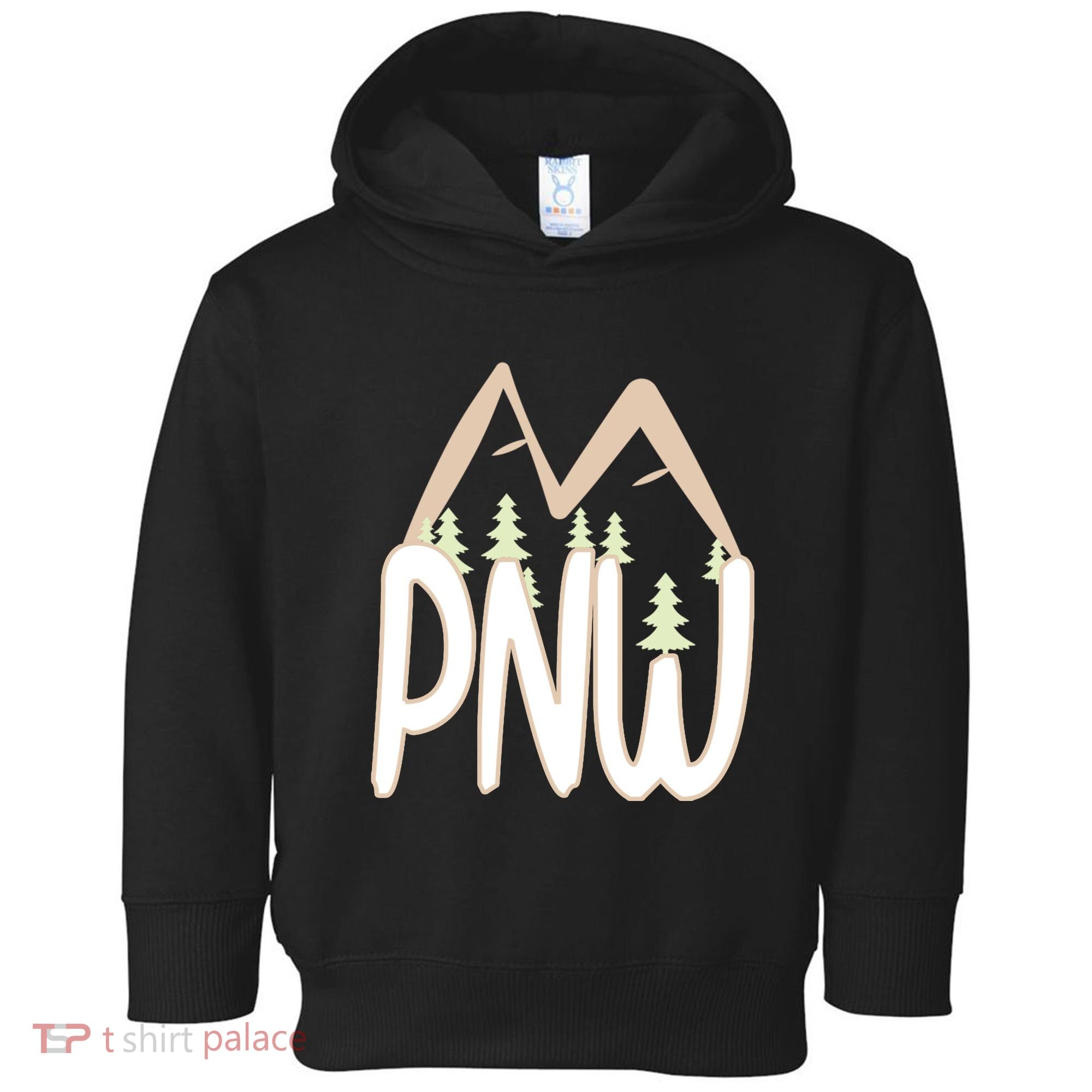 Oregon Idaho Washington Pacific Northwest Pnw Gift Toddler Hoodie