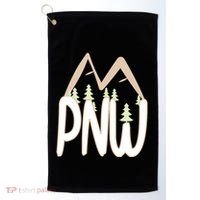 Oregon Idaho Washington Pacific Northwest Pnw Gift Golf Towel thumb 0