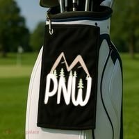 Oregon Idaho Washington Pacific Northwest Pnw Gift Golf Towel thumb 2