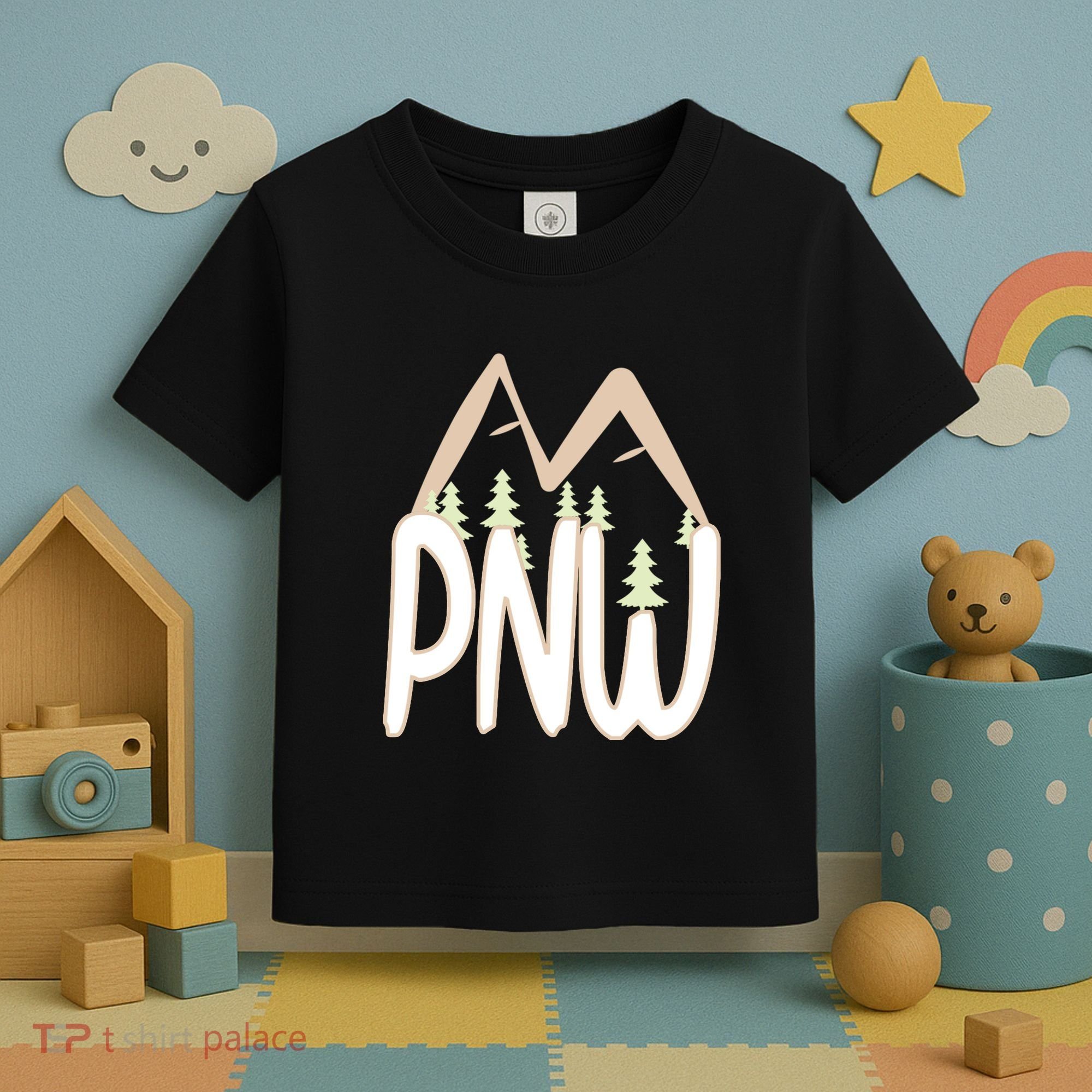 Oregon Idaho Washington Pacific Northwest Pnw Gift Toddler T-Shirt