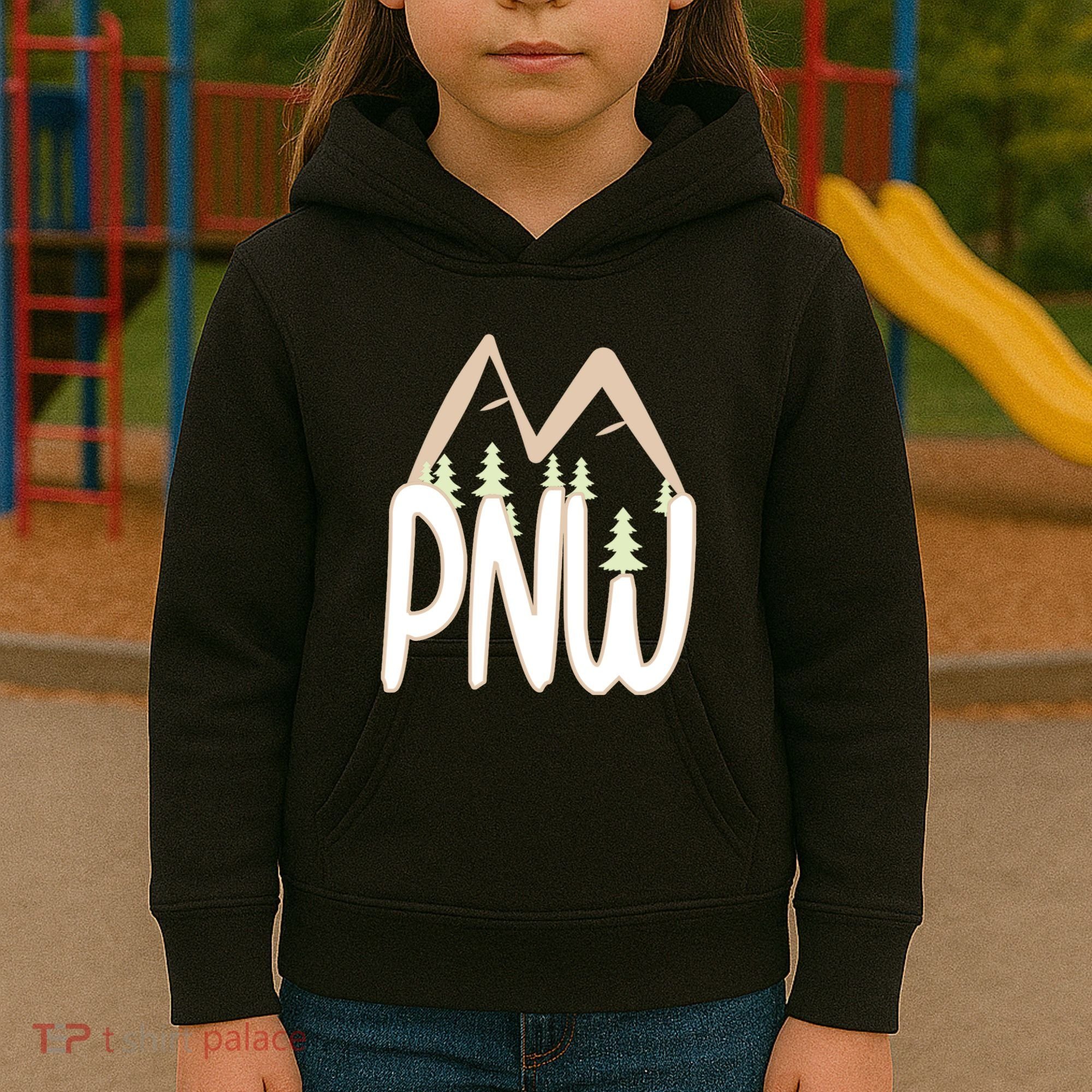 Oregon Idaho Washington Pacific Northwest Pnw Gift Kids Hoodie