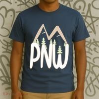 Oregon Idaho Washington Pacific Northwest Pnw Gift T-Shirt thumb 3