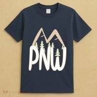 Oregon Idaho Washington Pacific Northwest Pnw Gift T-Shirt thumb 4