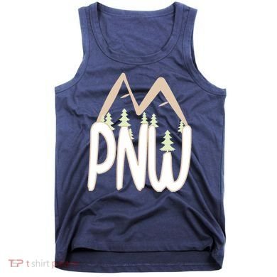 Oregon Idaho Washington Pacific Northwest Pnw Gift Tank Top