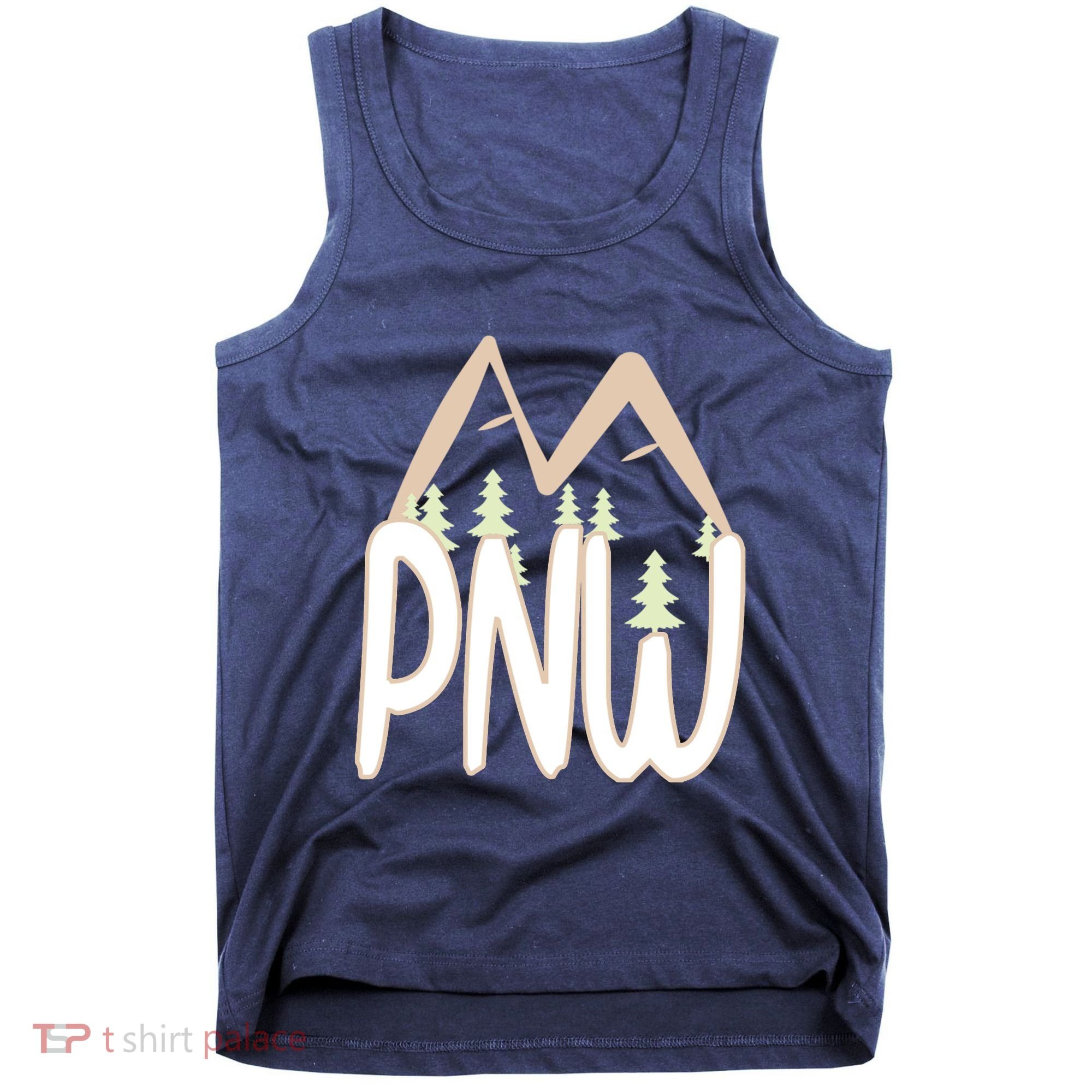 Oregon Idaho Washington Pacific Northwest Pnw Gift Tank Top
