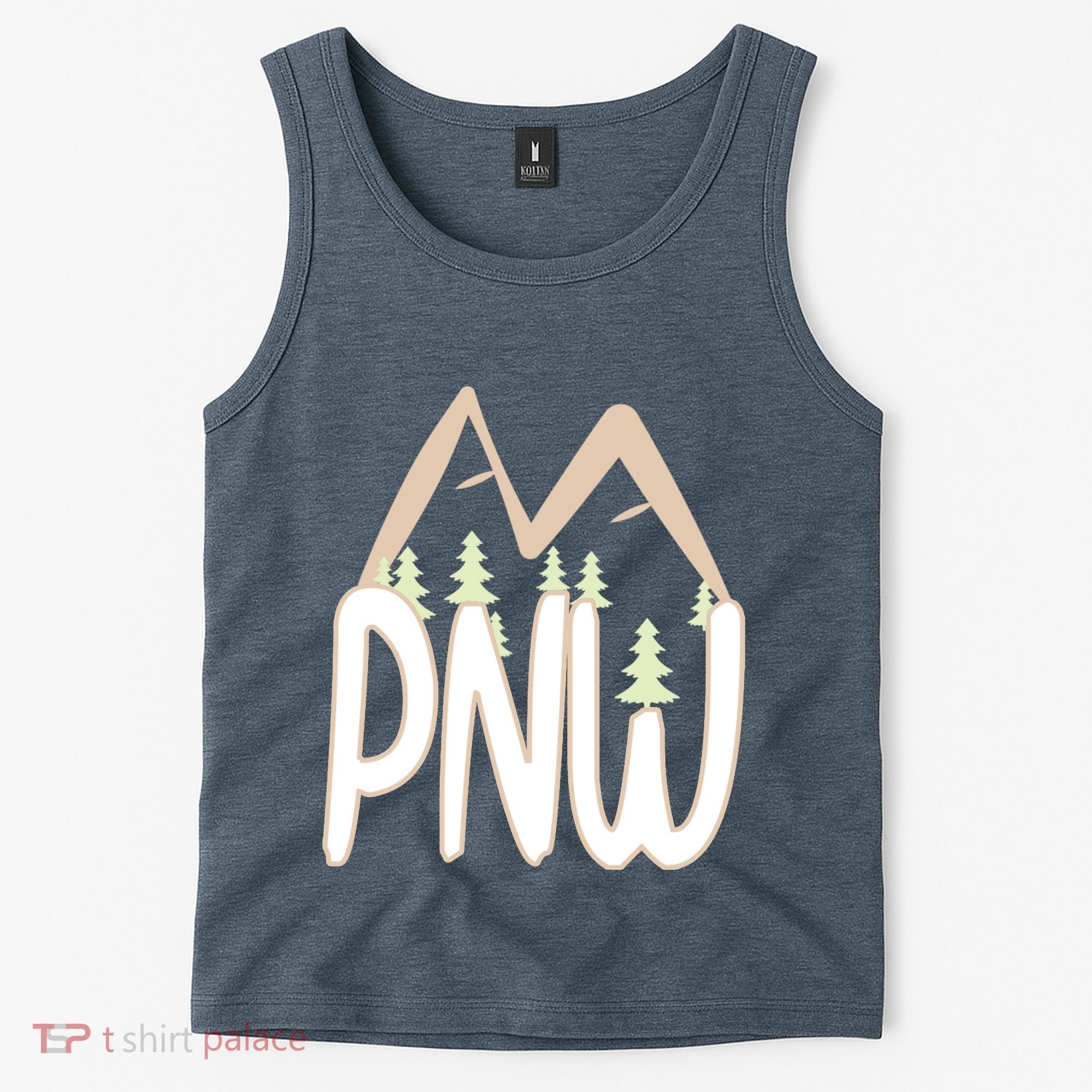 Oregon Idaho Washington Pacific Northwest Pnw Gift Tank Top