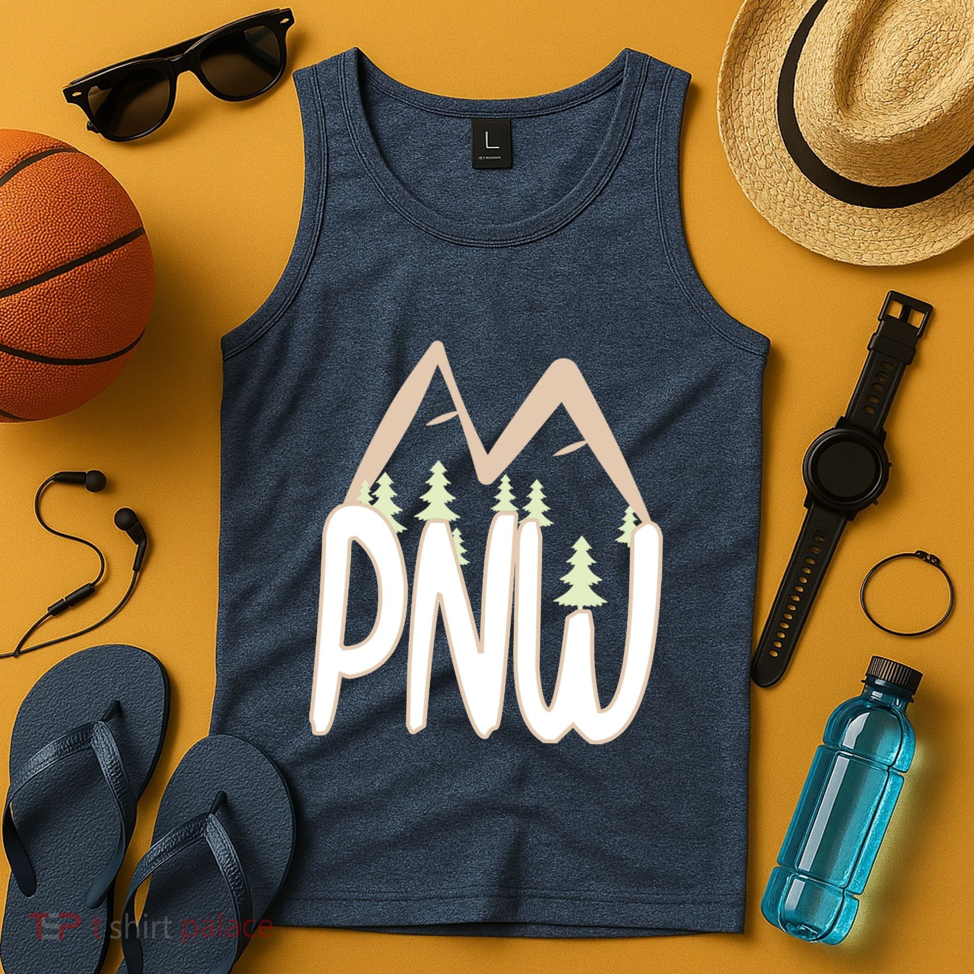 Oregon Idaho Washington Pacific Northwest Pnw Gift Tank Top