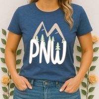 Oregon Idaho Washington Pacific Northwest Pnw Gift Women's T-Shirt thumb 2