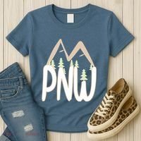 Oregon Idaho Washington Pacific Northwest Pnw Gift Women's T-Shirt thumb 3