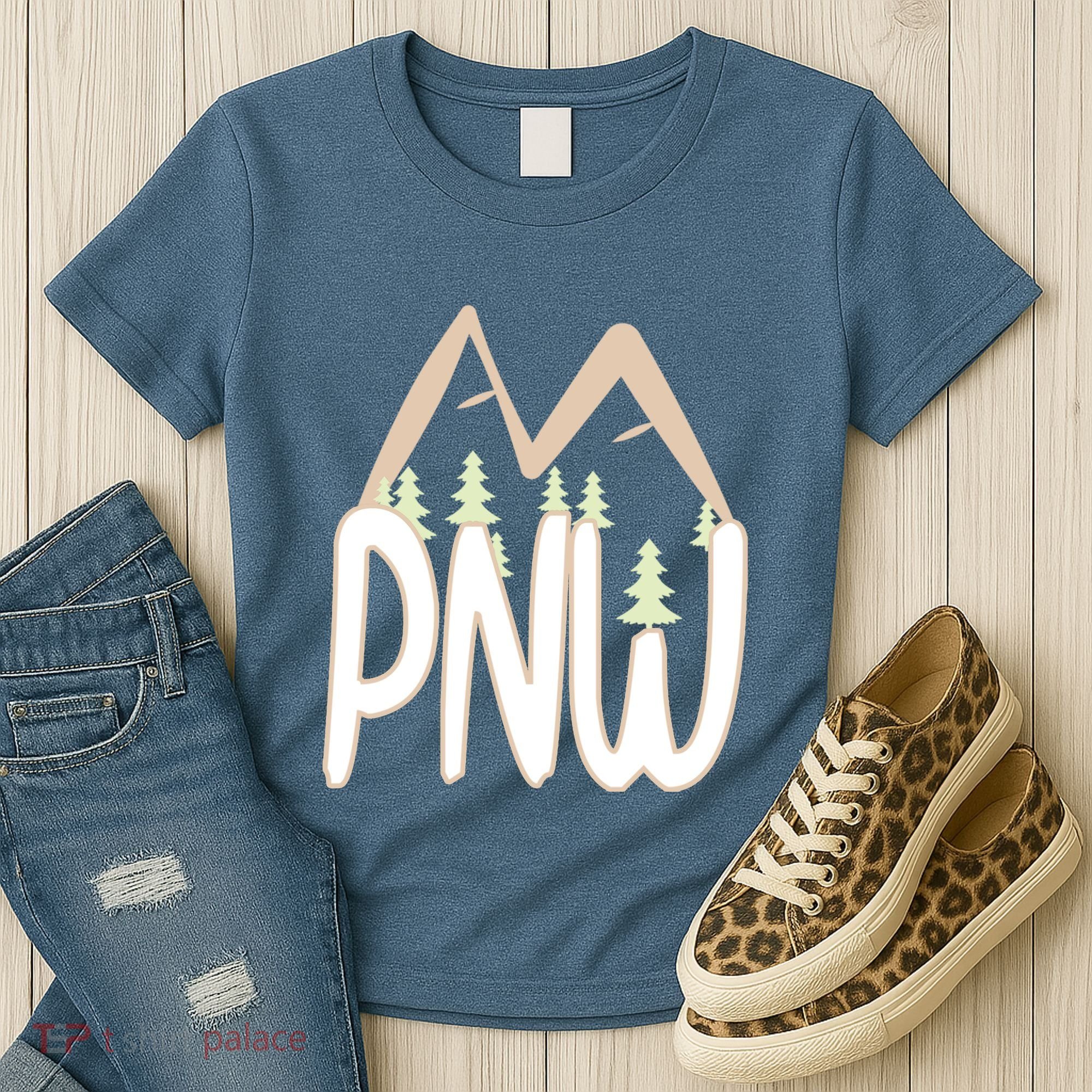 Oregon Idaho Washington Pacific Northwest Pnw Gift Women's T-Shirt