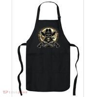 Outlaw Justice Cowboy Skull Guns For Western Lovers Apron thumb 0
